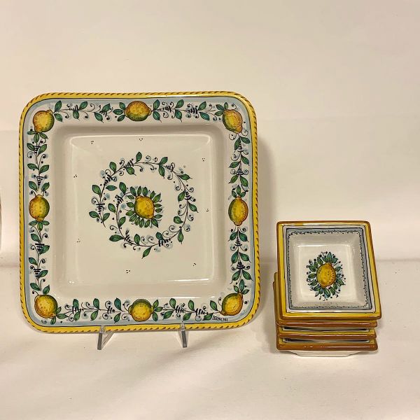 APPETIZER SET CM.30X30, LIMONCINI